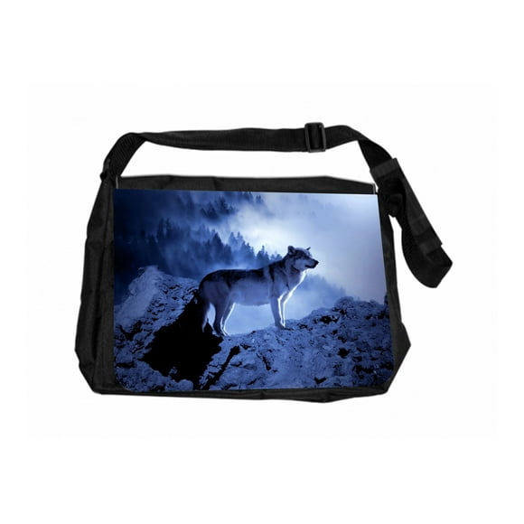 KEAKIA Two Howling Wolfs Round Crossbody Bag Shoulder Sling Bag Handbag Purse Satchel Shoulder Bag for Kids Women KEAKIA Two Howling Wolfs Round Crossbody Bag Shoulder Sling Bag Handbag Purse Satchel Shoulder Bag for Kids Women
